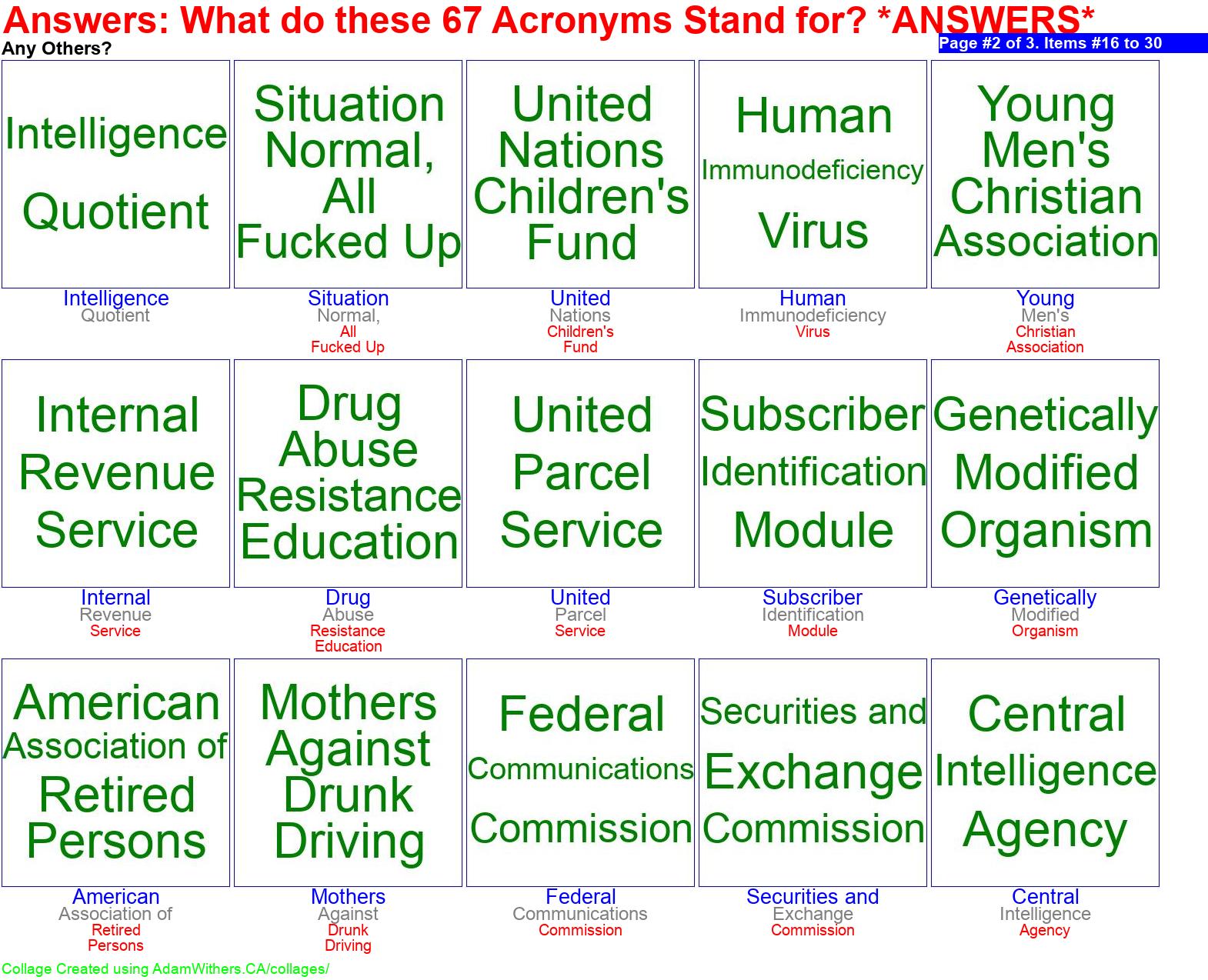 CollageA: guessAcronymAnswers Page 2